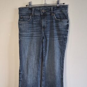 Wrangler Women's Faded Blue Bootcut Jeans